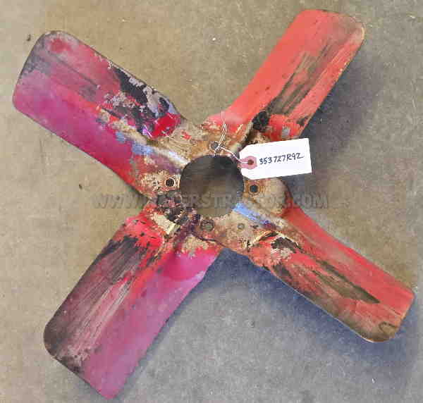 Case IH Internationa IH Farmall: 400, 450, M, Md, Super M, Super Mta Engine: C264 Fan, 4 Blade