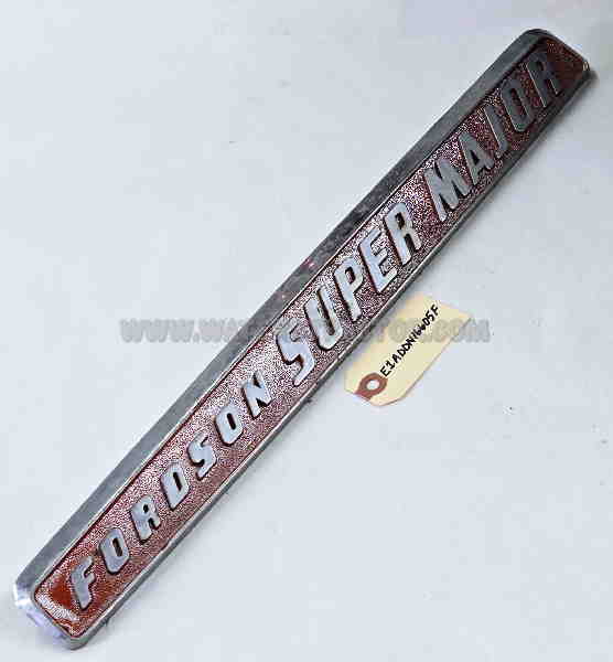 Ford/Nholland Fordson Super Major Emblem, New Holland