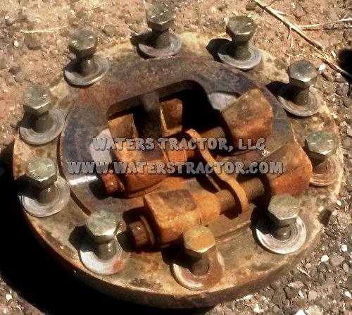 Dual 10 bolt Hub, 4" IH Axle