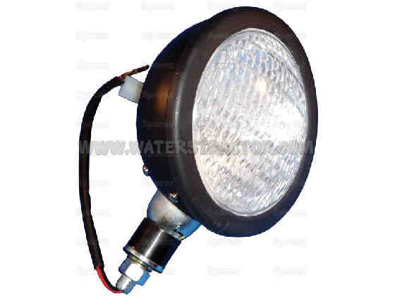Head Lamp RH/LH, 6 Volt, Black