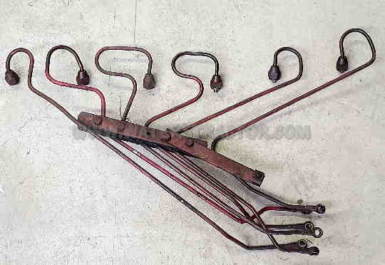 Injector Line Set, 6 Cylinder Diesel