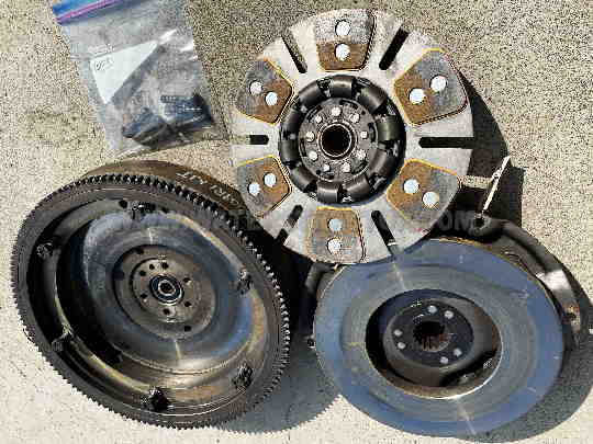 Flywheel with Clutch Disc and PPA