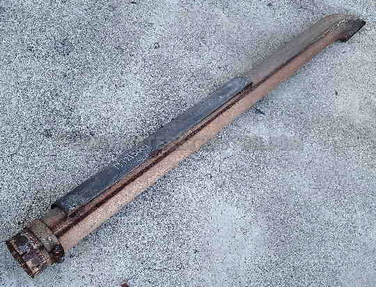 Pipe, Exhaust, Includes Shield