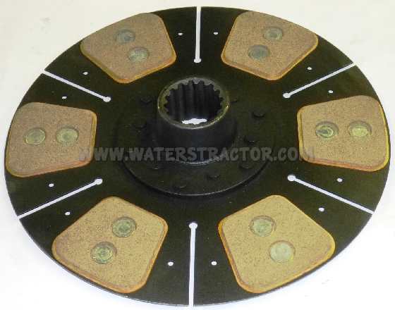 Case IH Internationa Clutch Disc, 12" 6 HD Button
