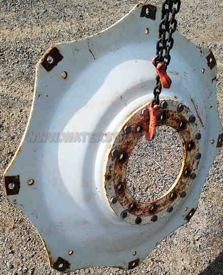 Tires, Rims & Hubs Center Disc With 10 Hole Center - Pair