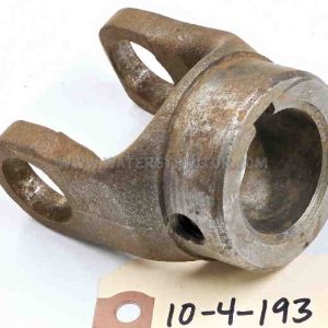 Pto Yoke, End, Round With Keyway