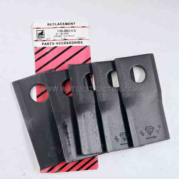 Mower Blade, Disc Mower, Lh, 5 Count