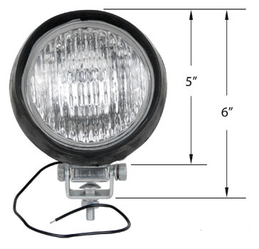 Electrical - All Mod Headlamp, With Sealed Beam Bulb (12 Volt)