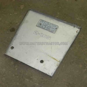 Oliver White Mpl Mol Panel, Front Lower, LH