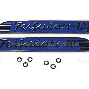 Massey Ferguson Emblem, Side, Ferguson 30, Pair