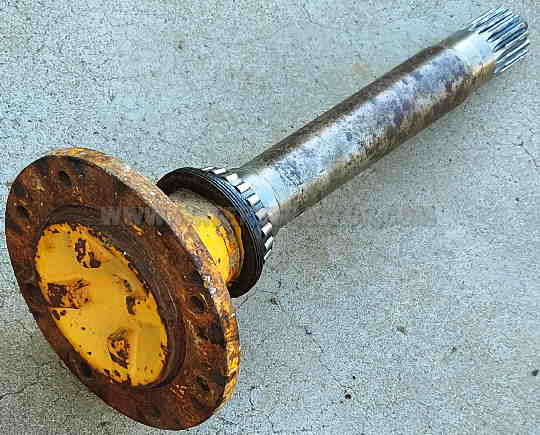 John Deere Axle, Flanged