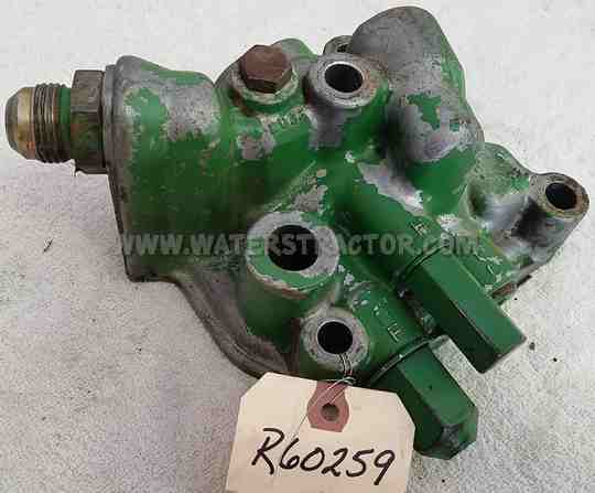 John Deere Housing, Oil Filter Relief Valve