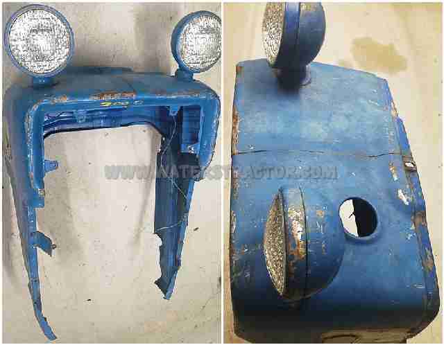 Ford New Holland Radiator Shell, Used With Wet Air Cleaner