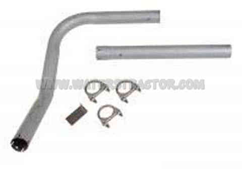 Ford New Holland Vertical Two Piece Exhaust Pipe With Clamps