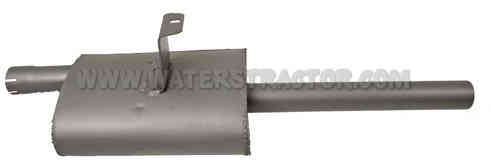 Ford New Holland Horizontal Oval Muffler