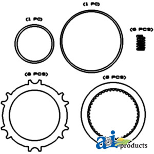 Case IH Internationa Pto Clutch Kit