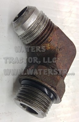 Case IH Internationa Elbow, 90 Degree, 7/8-14 Thread, OR Boss