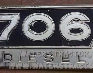 Case IH Internationa Emblem, 706 Diesel