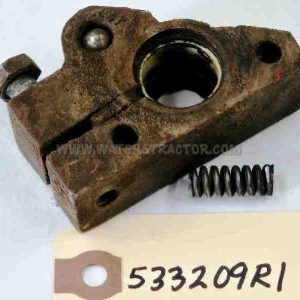 IH International Clamp, Governor Friction Adjusting