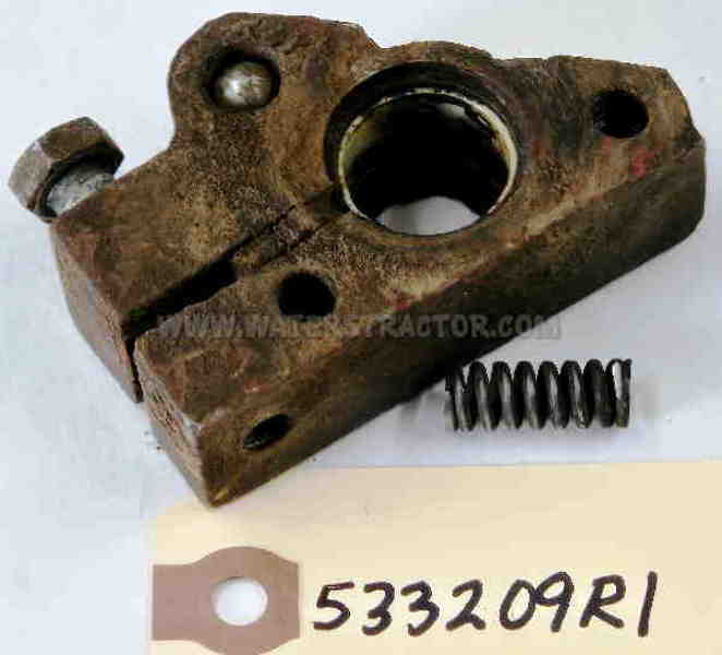 IH International Clamp, Governor Friction Adjusting