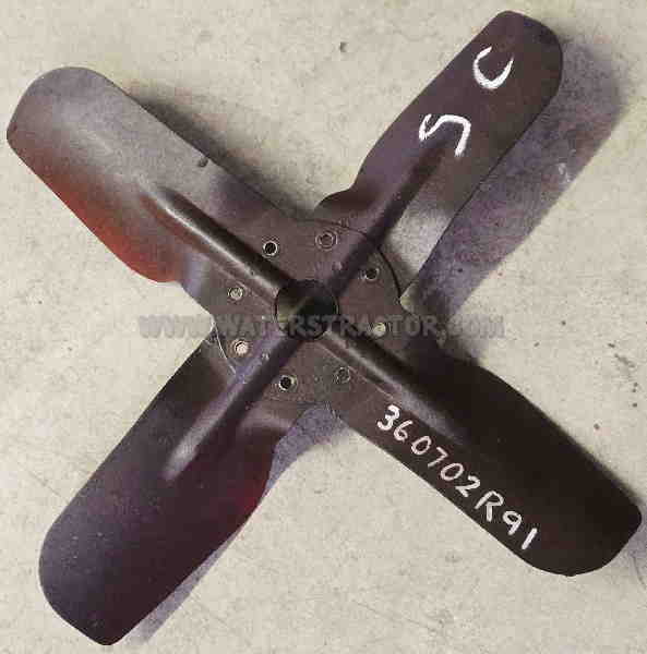 Case IH Internationa Fan, 4 Blade