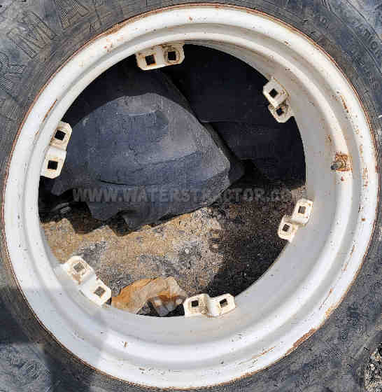 Tires, Rims & Hubs Rim, 9" X 24" 6 Z Flange Wheel With Tire