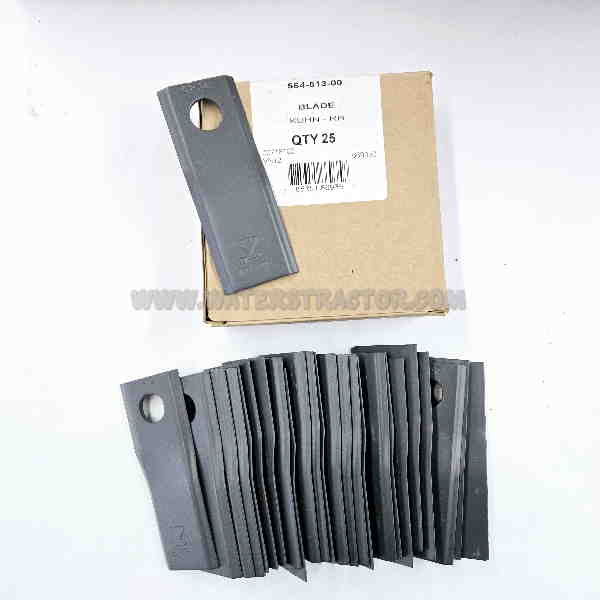 Mower Blade, Disc Mower, Rh, 25 Count